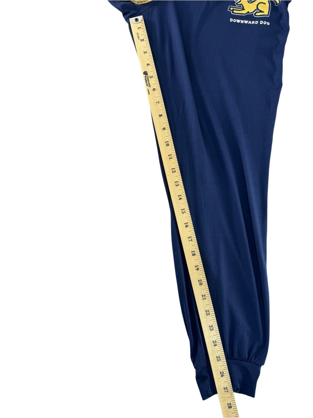 Life Is Good Navy Joggers with Yellow Drawcords - Picture 2 of 6